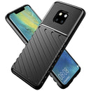 For Huawei Mate 20 Pro Thunderbolt Shockproof TPU Soft Case(Dark Blue)