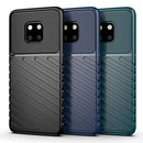 For Huawei Mate 20 Pro Thunderbolt Shockproof TPU Soft Case(Dark Blue)