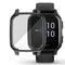 For Garmin Venu Sq Full Coverage TPU Electroplating Protective Case(Black)