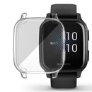 For Garmin Venu Sq Full Coverage TPU Electroplating Protective Case(Transparent)