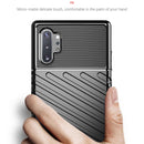 For Galaxy Note 10 Plus Thunderbolt Shockproof TPU Soft Case(Black)