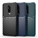 For OnePlus 7T Pro Thunderbolt Shockproof TPU Soft Case(Dark Blue)