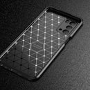 For OPPO A74 5G Carbon Fiber Texture Shockproof TPU Case(Black)