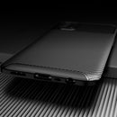 For OPPO A74 5G Carbon Fiber Texture Shockproof TPU Case(Black)
