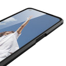 For OPPO A74 5G Litchi Texture TPU Shockproof Case(Black)