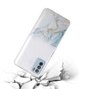For Xiaomi Poco M3 Hollow Marble Pattern TPU Precise Hole Protective Case(Grey)