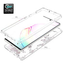 For Samsung Galaxy Note 10 Plus 2 in 1 High Transparent Painted Shockproof PC + TPU Protective Case(Rose)