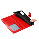 For Xiaomi Redmi Note 10 5G Mandala Embossing Pattern Horizontal Flip PU Leather Case with Holder & Card Slots & Wallet & Lanyard(Red)