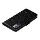 For Xiaomi Redmi Note 10 5G Mandala Embossing Pattern Horizontal Flip PU Leather Case with Holder & Card Slots & Wallet & Lanyard(Black)