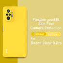 For Xiaomi Redmi Note 10 Pro / 10 Pro Max Global IMAK UC-2 Series Shockproof Full Coverage Soft TPU Case(Yellow)