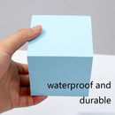 8 in 1 Different Sizes Geometric Cube Solid Color Photography Photo Background Table Shooting Foam Props(Light Blue)