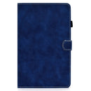 For Samsung Galaxy Tab A7 Lite T220 Cowhide Texture Horizontal Flip Leather Case with Holder & Card Slots & Pen Slot(Blue)