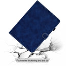 For Samsung Galaxy Tab A7 Lite T220 Cowhide Texture Horizontal Flip Leather Case with Holder & Card Slots & Pen Slot(Blue)