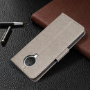 For Nokia G20 / G10 Embossing Two Butterflies Pattern Horizontal Flip PU Leather Case with Holder & Card Slot & Wallet & Lanyard(Grey)