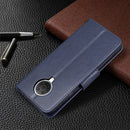 For Nokia G20 / G10 Embossing Two Butterflies Pattern Horizontal Flip PU Leather Case with Holder & Card Slot & Wallet & Lanyard(Dark Blue)