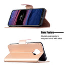 For Nokia G20 / G10 Embossing Two Butterflies Pattern Horizontal Flip PU Leather Case with Holder & Card Slot & Wallet & Lanyard(Rose Gold)