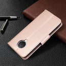 For Nokia G20 / G10 Embossing Two Butterflies Pattern Horizontal Flip PU Leather Case with Holder & Card Slot & Wallet & Lanyard(Rose Gold)