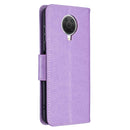 For Nokia G20 / G10 Embossing Two Butterflies Pattern Horizontal Flip PU Leather Case with Holder & Card Slot & Wallet & Lanyard(Purple)