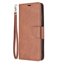 For Nokia G20 / G10 Retro Lambskin Texture Pure Color Horizontal Flip PU Leather Case with Holder & Card Slots & Wallet & Lanyard(Brown)