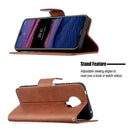 For Nokia G20 / G10 Retro Lambskin Texture Pure Color Horizontal Flip PU Leather Case with Holder & Card Slots & Wallet & Lanyard(Brown)
