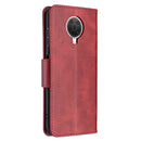 For Nokia G20 / G10 Retro Lambskin Texture Pure Color Horizontal Flip PU Leather Case with Holder & Card Slots & Wallet & Lanyard(Red)