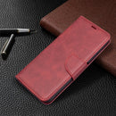 For Nokia G20 / G10 Retro Lambskin Texture Pure Color Horizontal Flip PU Leather Case with Holder & Card Slots & Wallet & Lanyard(Red)