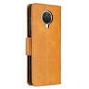 For Nokia G20 / G10 Retro Lambskin Texture Pure Color Horizontal Flip PU Leather Case with Holder & Card Slots & Wallet & Lanyard(Yellow)