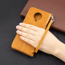For Nokia G20 / G10 Retro Lambskin Texture Pure Color Horizontal Flip PU Leather Case with Holder & Card Slots & Wallet & Lanyard(Yellow)