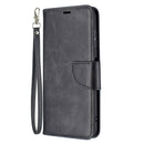 For Nokia G20 / G10 Retro Lambskin Texture Pure Color Horizontal Flip PU Leather Case with Holder & Card Slots & Wallet & Lanyard(Black)