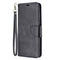 For Nokia G20 / G10 Retro Lambskin Texture Pure Color Horizontal Flip PU Leather Case with Holder & Card Slots & Wallet & Lanyard(Black)