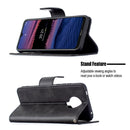For Nokia G20 / G10 Retro Lambskin Texture Pure Color Horizontal Flip PU Leather Case with Holder & Card Slots & Wallet & Lanyard(Black)