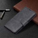 For Nokia 1.4 Retro Lambskin Texture Pure Color Horizontal Flip PU Leather Case with Holder & Card Slots & Wallet & Lanyard(Black)