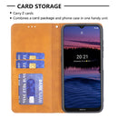 For Nokia G20 / G10 Rhombus Texture Horizontal Flip Magnetic Leather Case with Holder & Card Slots & Wallet(Yellow)
