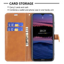 For Nokia G20 / G10 Color Matching Denim Texture Horizontal Flip Leather Case with Holder & Card Slots & Wallet & Lanyard(Royal Blue)