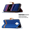 For Nokia G20 / G10 Color Matching Denim Texture Horizontal Flip Leather Case with Holder & Card Slots & Wallet & Lanyard(Royal Blue)