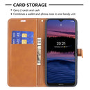 For Nokia G20 / G10 Color Matching Denim Texture Horizontal Flip Leather Case with Holder & Card Slots & Wallet & Lanyard(Purple)