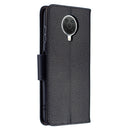 For Nokia G20 / G10 Litchi Texture Pure Color Horizontal Flip Leather Case with Holder & Card Slots & Wallet & Lanyard(Black)