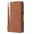 For Nokia G20 / G10 Litchi Texture Pure Color Horizontal Flip Leather Case with Holder & Card Slots & Wallet & Lanyard(Brown)