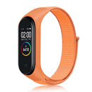 For Xiaomi Mi Band 6 Nylon Weave Watch Bands(Papaya)
