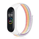 For Xiaomi Mi Band 6 Nylon Weave Watch Bands(Colorful)