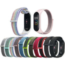 For Xiaomi Mi Band 6 Nylon Weave Watch Bands(Official Black)