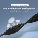 For Xiaomi Mi Band 6 Nylon Weave Watch Bands(Ice Cyan)