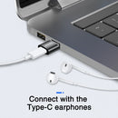 JOYROOM S-H152 3A USB Male to USB-C / Type-C Female OTG Adapter(Black)