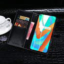For OPPO Realme 8 5G idewei Crocodile Texture Horizontal Flip Leather Case with Holder & Card Slots & Wallet(Dark Brown)