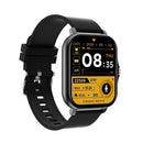 GT20 1.69 inch TFT Screen IP67 Waterproof Smart Watch, Support Music Control / Bluetooth Call / Heart Rate Monitoring / Blood Pressure Monitoring, Style:Silicone Strap(Black)