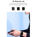 GT20 1.69 inch TFT Screen IP67 Waterproof Smart Watch, Support Music Control / Bluetooth Call / Heart Rate Monitoring / Blood Pressure Monitoring, Style:Steel Strap(Silver)