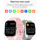 GT20 1.69 inch TFT Screen IP67 Waterproof Smart Watch, Support Music Control / Bluetooth Call / Heart Rate Monitoring / Blood Pressure Monitoring, Style:Steel Strap(Black)