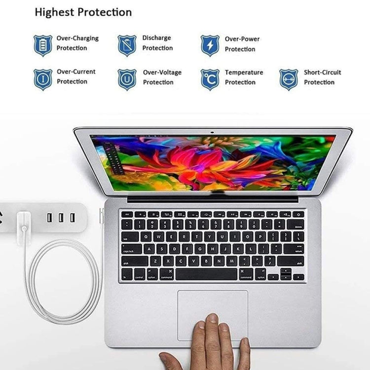 A1424 85W 20V 4.25A 5 Pin MagSafe 2 Power Adapter for MacBook, Cable Length: 1.6m, EU Plug