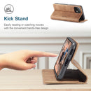 For Xiaomi Mi 11 Lite CaseMe 013 Multifunctional Horizontal Flip Leather Case, with Card Slot & Holder & Wallet(Brown)