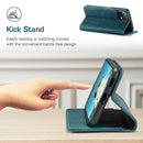 For Xiaomi Mi 11 Lite CaseMe 013 Multifunctional Horizontal Flip Leather Case, with Card Slot & Holder & Wallet(Blue)